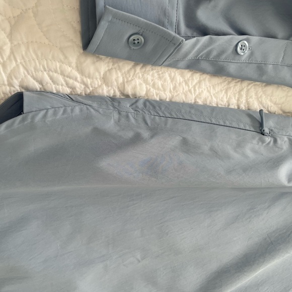 NWT Athleta Oversized Button Down Shirt XXS - Picture 9 of 12